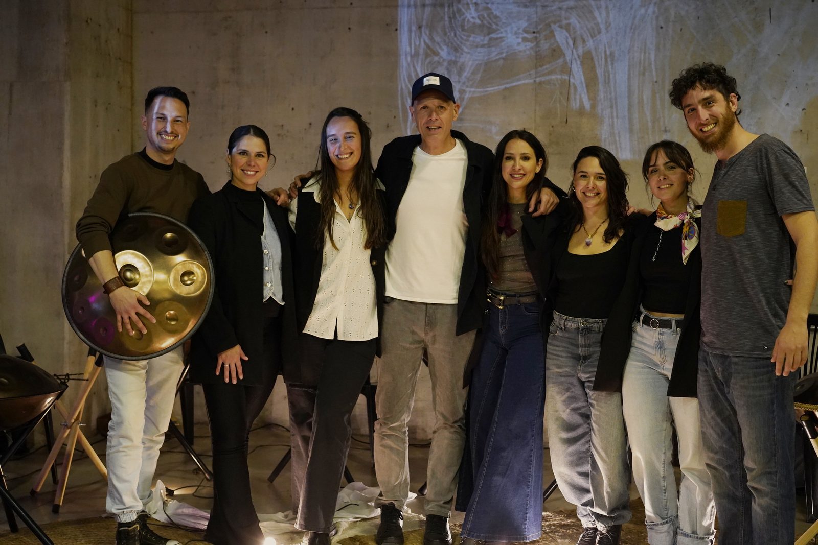 El círculo completo al final del show