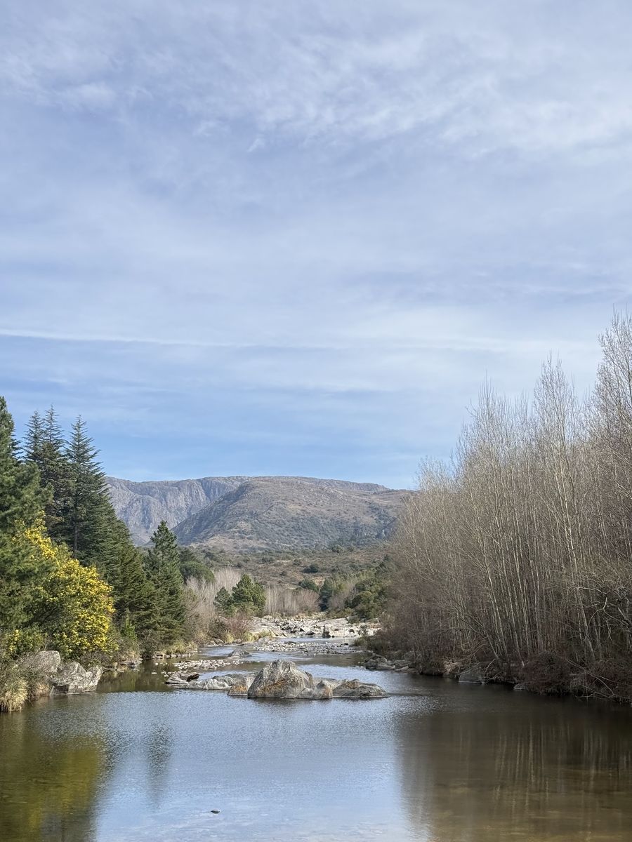 El río de las sierras de Córdoba